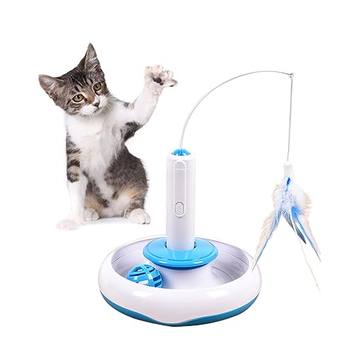 POPETPOP Elektrisch Rotierendes Spielzeug Katzenspielzeug Bewegungsspielzeug Haustierspielzeug Automatische Unterhaltungsübung für Katzen POPETPOP Elektrisch Rotierendes Spielzeug Katzenspielzeug Bewegungsspielzeug Haustierspielzeug Automatische Unterhaltungsübung für Katzen von POPETPOP