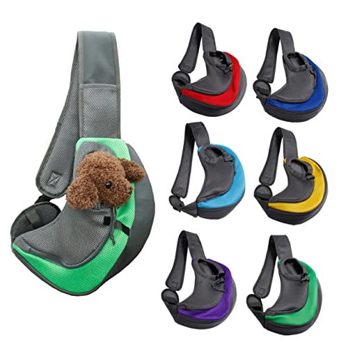 POPETPOP einzelne Umhängetasche Transportbox für Haustiere Schulter Träger Hund Reisen kreuzen Haustierbedarf Kreuzkörpertasche Transportboxen für Haustiere von POPETPOP