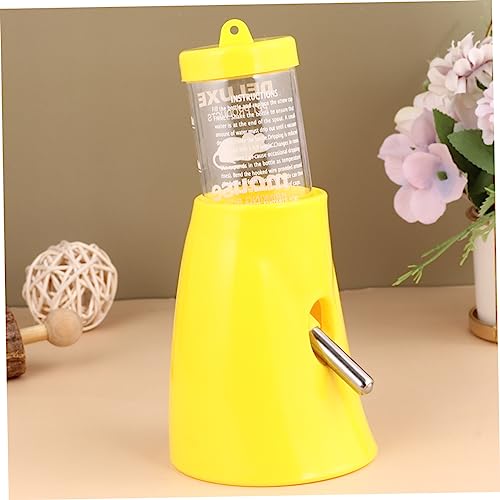 POPETPOP Hamster Trinkflasche Mit Kunststoffbasis Und Automatischer Wasserbehälter Für Dwarf Hamster Einfache Sichere Edelstahlöffnung Farbwahl Zufällig POPETPOP Hamster Trinkflasche Mit Kunststoffbasis Und Automatischer Wasserbehälter Für Dwarf Hamster Einfache Sichere Edelstahlöffnung Farbwahl Zufällig von POPETPOP