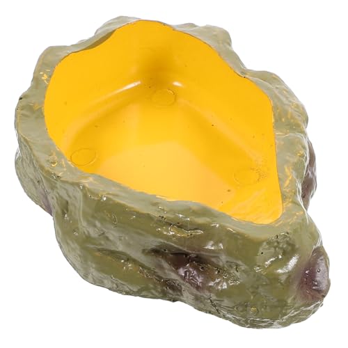 POPETPOP Reptil Schildkröte Fütterung Gericht Harz Krabbeln Tiernahrung Feeder Design Zufällige Farbe von POPETPOP