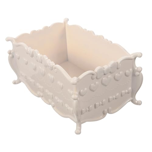 POPETPOP zarte Chinchilla-Badewanne Hamster klo Hamster sandbad Hamster Versteck Hamstersauna Wurf Mattentiere Mülleimer Hamster badewanne Wiederverwendbare Hamsterbadewanne Plastik Weiß von POPETPOP