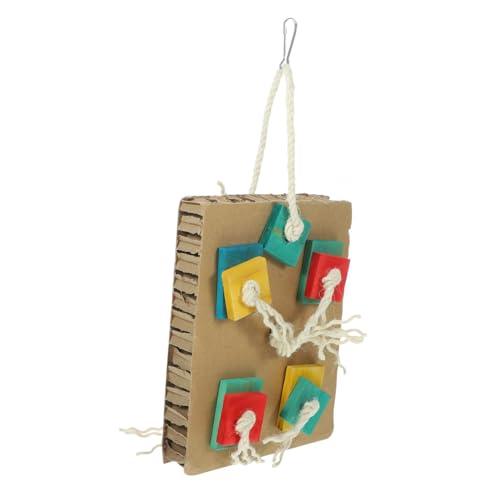 POPETPOP Vogel Kauspielzeug Verschleißfestes Holz Papier Materialien für Papageien Nymphensittich Wellensittich Spielzeug POPETPOP Vogel Kauspielzeug Verschleißfestes Holz Papier Materialien für Papageien Nymphensittich Wellensittich Spielzeug von POPETPOP