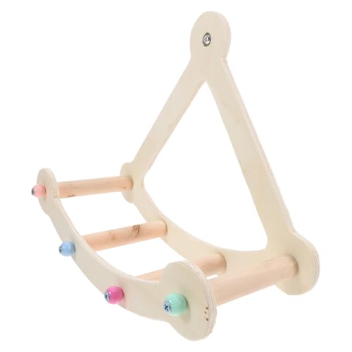 POPETPOP Vogelschaukel Piratenschiff Spielzeug Für Papageien Multifunktionale Kletterleiter Und Schaukel Für Vögel Spiel Und Entspannung Im Käfig von POPETPOP