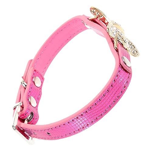 POPETPOP Hundehalsband für Große Hunde Leder-hundehalsband Verstellbarer Verschluss Modischer Haustierschmuck für Jungen und Mädchen POPETPOP Hundehalsband für Große Hunde Leder-hundehalsband Verstellbarer Verschluss Modischer Haustierschmuck für Jungen und Mädchen von POPETPOP