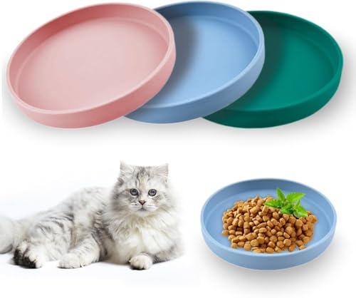 3 Pcs Futternapf Für Katzen, Fressnapf Katze, Futternapf Katze Katzen Futternapf Silikon Futternäpfe Für Katzen Katzennäpfe Silikonnapf Breit Rutschfester Trinknapf Für Trockenfutter Und Nassfutter 3 Pcs Futternapf Für Katzen, Fressnapf Katze, Futternapf Katze Katzen Futternapf Silikon Futternäpfe Für Katzen Katzennäpfe Silikonnapf Breit Rutschfester Trinknapf Für Trockenfutter Und Nassfutter von PORFOYO