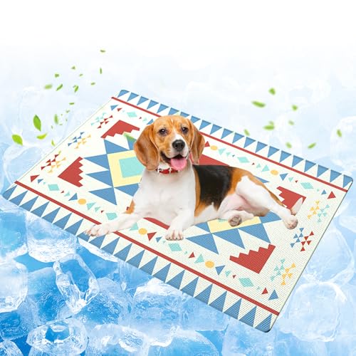 Kühlmatte Für Hunde, Kühlmatte Hund Und Katze, Selbstkühlende Hundematte, Selbstkühlende Hundematte Sommer Kühlkissen, Waschbar Selbstkühlende Matte, Hundekühlmatte, Für Drinnen, Draußen Und 65x90cm Kühlmatte Für Hunde, Kühlmatte Hund Und Katze, Selbstkühlende Hundematte, Selbstkühlende Hundematte Sommer Kühlkissen, Waschbar Selbstkühlende Matte, Hundekühlmatte, Für Drinnen, Draußen Und 65x90cm von PORFOYO