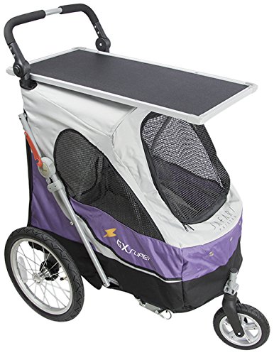 POUSSETTE CHIEN Pflegeplatte für Kinderwagen Aventura, Violett, 75 x 39,5 cm, Zubehör von POUSSETTE CHIEN