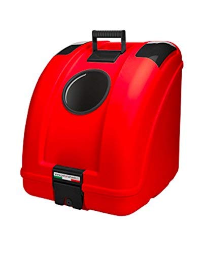 POW Pet Carrier Hundetransportbox für Hunde zur Befestigung auf dem Moped, Motorrad, Fahrrad und geeignet auch für das Auto von POW