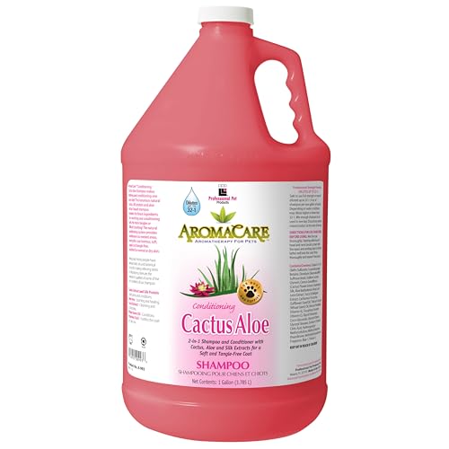 Aromacare Haustier veredelungstechnik Kaktus Aloe 2-in-1-Shampoo, 3,8 Liter Aromacare Haustier veredelungstechnik Kaktus Aloe 2-in-1-Shampoo, 3,8 Liter von PPP