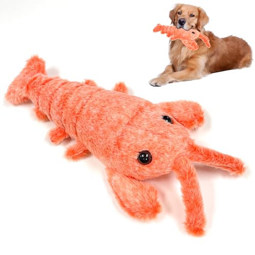 PQKL-party Lobster Interaktives Hundespielzeug, Waschbar Katzenspielzeug, Lobster Kuscheltier, Hundespielzeug Unzerstörbar, Wiggly Hundespielzeug für Kleine Hunde und Katzen PQKL-party Lobster Interaktives Hundespielzeug, Waschbar Katzenspielzeug, Lobster Kuscheltier, Hundespielzeug Unzerstörbar, Wiggly Hundespielzeug für Kleine Hunde und Katzen von PQKL-party