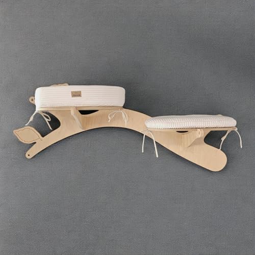 Katzenbaumzweig, Wandmontage mit Betten und Nest. Moderne Möbel, Aktivitätszentrum, Kletterwand. Katzenbaumzweig, Wandmontage mit Betten und Nest. Moderne Möbel, Aktivitätszentrum, Kletterwand. von PRASKA