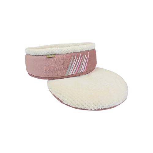 PRASKA Handcraft Kuschelbett Katzenbett - Premium Hundebett für kleine Hunde & Katzen Durchm. 45 cm Rosa - Katzenhütte Katzenhöhle Katzenkorb Katzenschlafplatz für Kleinen Hunde Katze Hause PRASKA Handcraft Kuschelbett Katzenbett - Premium Hundebett für kleine Hunde & Katzen Durchm. 45 cm Rosa - Katzenhütte Katzenhöhle Katzenkorb Katzenschlafplatz für Kleinen Hunde Katze Hause von PRASKA