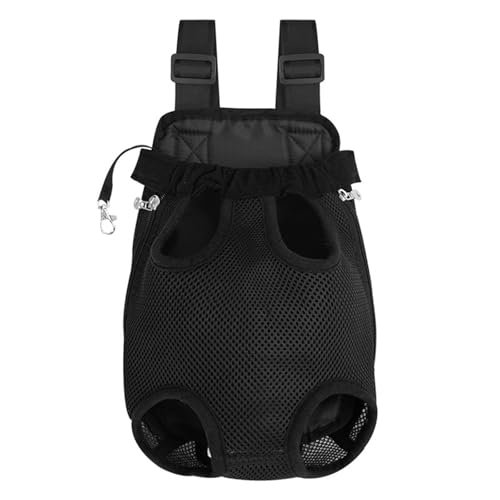 Katzenrucksack Atmungsaktiver Hund Tragetasche Kleine Katzen Tragbare Schulter Tragetasche Verstellbare Katzen Haustier-Tragerucksack Körpergeeignet zum Tragen auf Brust und Rücken Während Reise von PRBUEHI