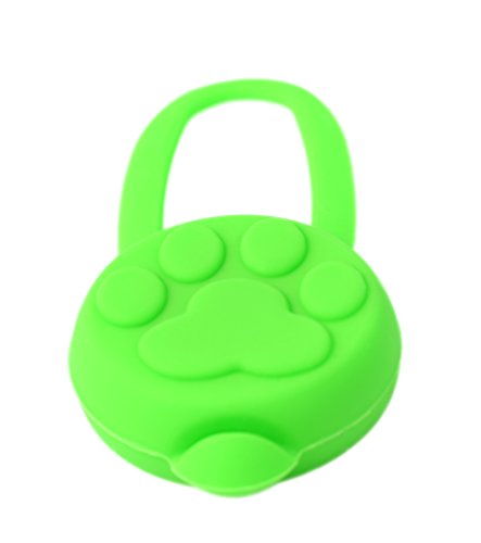 PRECORN LED Silikon Leuchtanhänger in grün Leuchthalsband für Hund Haustier UVM. Led Hundehalsband von PRECORN