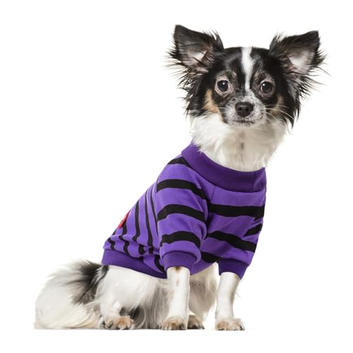 Preferhouse Hunde-Shirts für kleine Hunde, gestreifte T-Shirts, Hundeweste, Haustierbekleidung, T-Shirts für Frühling und Sommer, geeignet für kleine und mittelgroße und große Haustiere, Französische Preferhouse Hunde-Shirts für kleine Hunde, gestreifte T-Shirts, Hundeweste, Haustierbekleidung, T-Shirts für Frühling und Sommer, geeignet für kleine und mittelgroße und große Haustiere, Französische von PREFERHOUSE