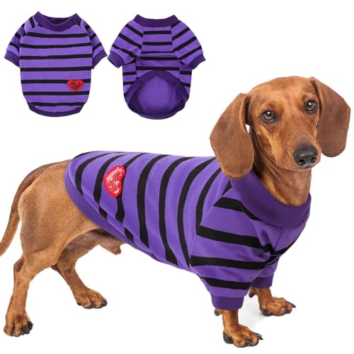 Preferhouse Hunde-Shirts für mittelgroße Hunde, gestreifte T-Shirts, Hundeweste, Haustierbekleidung, T-Shirts für Frühling und Sommer, geeignet für kleine und mittelgroße und große Haustiere Preferhouse Hunde-Shirts für mittelgroße Hunde, gestreifte T-Shirts, Hundeweste, Haustierbekleidung, T-Shirts für Frühling und Sommer, geeignet für kleine und mittelgroße und große Haustiere von PREFERHOUSE