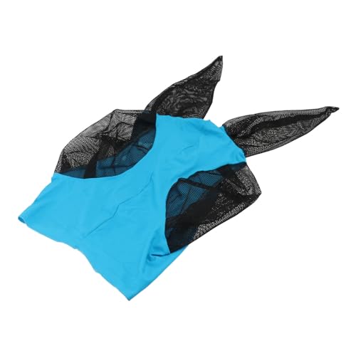 3st Masken Fliegenschutzmaske Pferdefliegenmaske Pferdekopf Mesh Mückenschutzmaske Pferdekopf Netz Kopfschutzmaske Geschirr Reiten von PRETYZOOM
