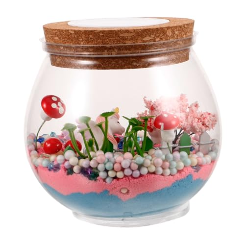 PRETYZOOM 1 Satz DIY Einhorn Terrarium Unvollendete Flasche zur Kreativen Gestaltung für Schlafzimmer und Arbeitszimmer LED Lichterkette für Geburtstage und Feiertage PRETYZOOM 1 Satz DIY Einhorn Terrarium Unvollendete Flasche zur Kreativen Gestaltung für Schlafzimmer und Arbeitszimmer LED Lichterkette für Geburtstage und Feiertage von PRETYZOOM