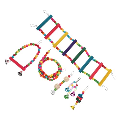 PRETYZOOM Vogelspielzeug Spielzeug Für Vögel 6-in-1-papageienspielzeug-set Leiter Schaukel Brücke Kauspielzeug Holzvogelspielzeug Für Vögel PRETYZOOM Vogelspielzeug Spielzeug Für Vögel 6-in-1-papageienspielzeug-set Leiter Schaukel Brücke Kauspielzeug Holzvogelspielzeug Für Vögel von PRETYZOOM