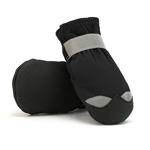 PRETYZOOM 1 Satz Haustier wasserdichte Schuhe Pfotenschutz für Welpen wasserdichte Stiefel für Haustiere hundeschuhe Schneestiefel Hundestiefel Schuhe Rutschfester Pfotenschutz der Hund von PRETYZOOM