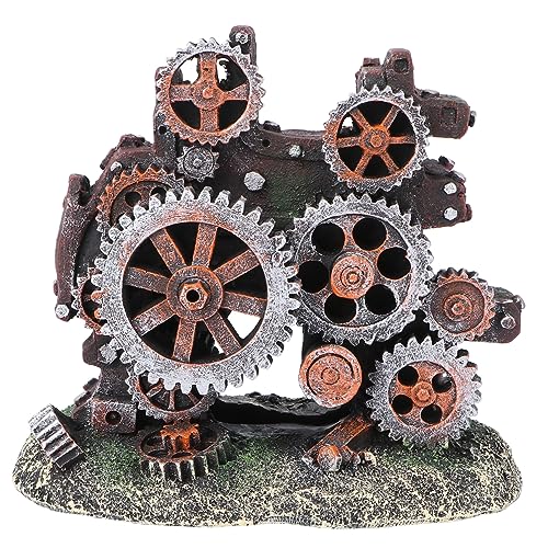 PRETYZOOM 1stück Aquarium Dekoration Zahnrad Ornament Kreatives Resin Zubehör Für Fischbehälter Sichtschutz Und Spielplatz Für Fische Pflegeleicht Und Langlebig PRETYZOOM 1stück Aquarium Dekoration Zahnrad Ornament Kreatives Resin Zubehör Für Fischbehälter Sichtschutz Und Spielplatz Für Fische Pflegeleicht Und Langlebig von PRETYZOOM