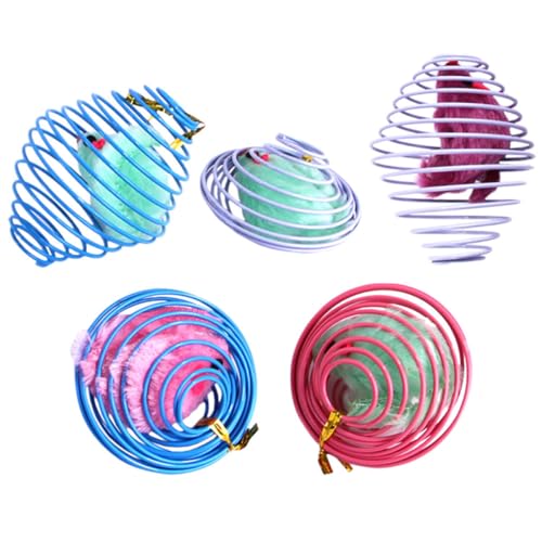 PRETYZOOM 10 STK Käfig Katzenspielzeug Zahnstäbchen Aus Katzenminze Plüsch Zahnspielzeug Für Katzen Zahnbürstenspielzeug Für Katzen Haustier Eisen Fitness Kätzchen Plüschtier von PRETYZOOM