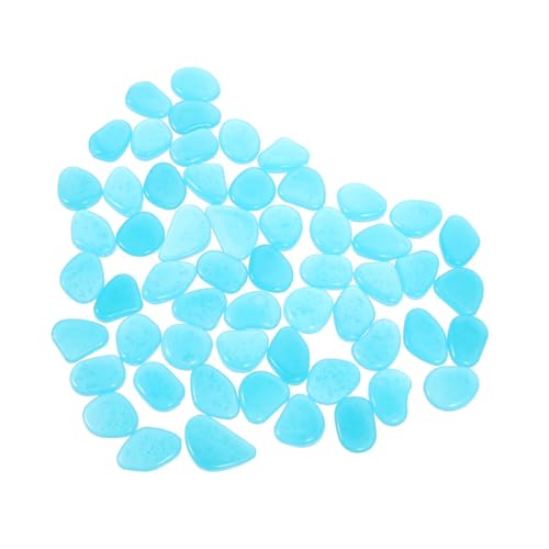 PRETYZOOM Aquarium Felsen Dekore 100pcs Glowing Stones Felsen Für Fisch Tank Sicher Harz Für Süßwasser von PRETYZOOM