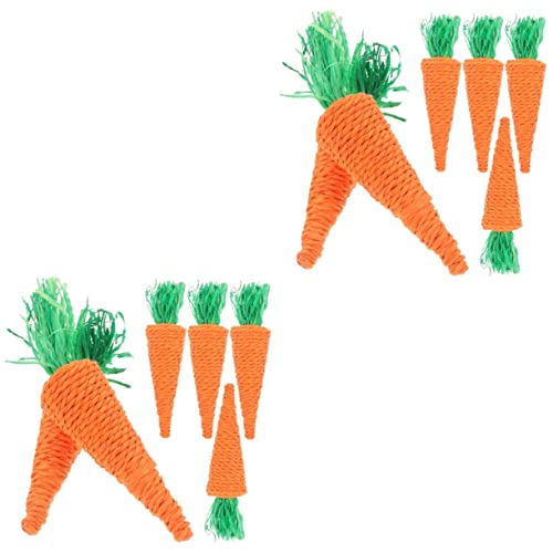 PRETYZOOM 12 Geflochtenes - -Spielzeug Hasenzahn-Kauspielzeug kaninchenspielzeuge Rabbit Toys Spielzeug für Haustiere Papageienspielzeug Spielzeug PRETYZOOM 12 Geflochtenes - -Spielzeug Hasenzahn-Kauspielzeug kaninchenspielzeuge Rabbit Toys Spielzeug für Haustiere Papageienspielzeug Spielzeug von PRETYZOOM
