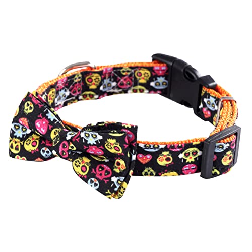 PRETYZOOM 1Stk Haustierhalsband Trainingshalsbänder für Hunde Haustier-Halloween-Fliege Haustierkostüm Halsband Halloween Kostüm für Haustiere Halloween-Katzenhalsband Haustierzubehör Schal von PRETYZOOM