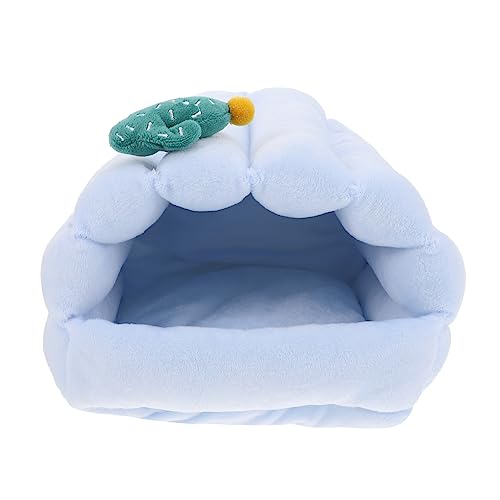 PRETYZOOM Warmes Meerschweinchenhaus Hamsternest Weiches Baumwollbett Zuhause für Couch Haustierbett Auto Outdoor PRETYZOOM Warmes Meerschweinchenhaus Hamsternest Weiches Baumwollbett Zuhause für Couch Haustierbett Auto Outdoor von PRETYZOOM
