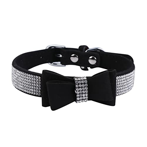 PRETYZOOM 1stk Hot Diamond Hundehalsband Strass Halsband Modeschmuck Katzenhalsband Abbrechen Glitzer Hundehalsband Haustiere Fliegen Haustierhalsband Mit Strass Welpe Schal Heißer Bohrer von PRETYZOOM