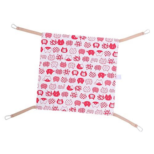 PRETYZOOM 1pc Baumwolle Leinen Haustier Hängen Bett Katze Nest Katze Schaukel für Atmen in PRETYZOOM 1pc Baumwolle Leinen Haustier Hängen Bett Katze Nest Katze Schaukel für Atmen in von PRETYZOOM