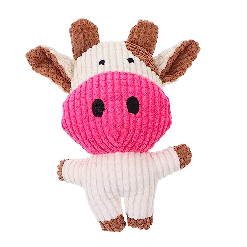 PRETYZOOM 1stk Spielzeug Haustier Plüschtier Plüschkuhpuppe Cartoon-plüschtiere Gefüllte Puppe Aus Karton Kätzchen Plüschtiere Stofftier Für Hund Weiß Polyester Unzerstörbar Der Hund PRETYZOOM 1stk Spielzeug Haustier Plüschtier Plüschkuhpuppe Cartoon-plüschtiere Gefüllte Puppe Aus Karton Kätzchen Plüschtiere Stofftier Für Hund Weiß Polyester Unzerstörbar Der Hund von PRETYZOOM