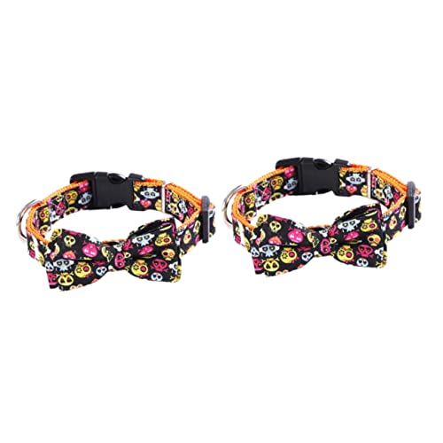 PRETYZOOM 2 Stücke Halloween Kragen Hund Pet Supplies Pet Kragen Für Pet Halskette Pet Kostüme von PRETYZOOM