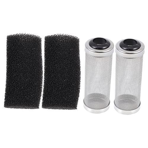 PRETYZOOM 2 Sätze Ärmel Aus Filterbaumwolle Vorfilterschwamm Für Aquarium Aquarium-vorfilter-ansaugschwamm Aquarienfilterabdeckung Filteransaugschwamm Zylinder Mini Weiß Rostfreier Stahl PRETYZOOM 2 Sätze Ärmel Aus Filterbaumwolle Vorfilterschwamm Für Aquarium Aquarium-vorfilter-ansaugschwamm Aquarienfilterabdeckung Filteransaugschwamm Zylinder Mini Weiß Rostfreier Stahl von PRETYZOOM