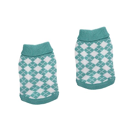 PRETYZOOM Welpe 2st Hundepullover Stilvolle Welpen Entzückende Haustier Haustier Warmer Hoodie Katzen Hals Pullover Entzückender Cartoon-Pullover Schmücken Acryl Winter PRETYZOOM Welpe 2st Hundepullover Stilvolle Welpen Entzückende Haustier Haustier Warmer Hoodie Katzen Hals Pullover Entzückender Cartoon-Pullover Schmücken Acryl Winter von PRETYZOOM