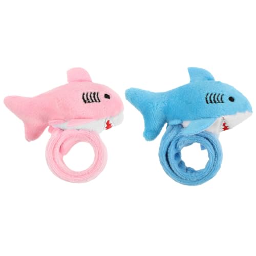 PRETYZOOM 2 Stück Plüschring Schlagarmbänder Für Hamsterspielzeug Stofftier Schlagarmbänder Plüschtiere Sq Hund Stofftier Schnapparmband Huggers Schlagarmband Tiere Hai Leine PRETYZOOM 2 Stück Plüschring Schlagarmbänder Für Hamsterspielzeug Stofftier Schlagarmbänder Plüschtiere Sq Hund Stofftier Schnapparmband Huggers Schlagarmband Tiere Hai Leine von PRETYZOOM