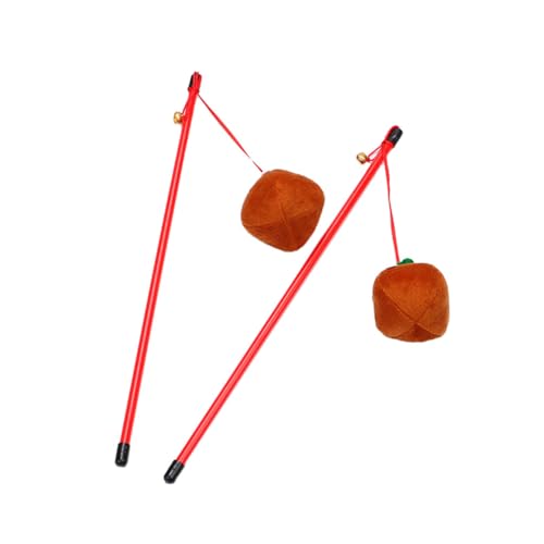 PRETYZOOM 2st Angelrute Katzenspielzeug Spielzeug Für Haustiere Sportspielzeug Indoor-spielset Indoor-Spielzeug Tierspielzeug Weihnachtskatzenspielzeug Hölzern Haustierzubehör Weihnachten PRETYZOOM 2st Angelrute Katzenspielzeug Spielzeug Für Haustiere Sportspielzeug Indoor-spielset Indoor-Spielzeug Tierspielzeug Weihnachtskatzenspielzeug Hölzern Haustierzubehör Weihnachten von PRETYZOOM