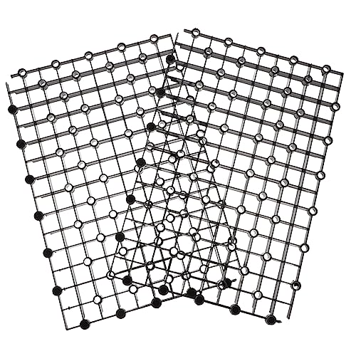 PRETYZOOM 2st Aquarium Gitter Unterlegscheiben Gitterplatte Plastik Netz von PRETYZOOM