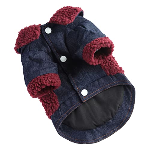 PRETYZOOM Welpe 2st Kleidung Für Haustiere Hundemäntel Für Den Winter Hundekleidung Für Den Winter Hundemäntel Für Große Hunde Welpenmantel Denim-hundepyjama Mode Polyester Winterkleidung PRETYZOOM Welpe 2st Kleidung Für Haustiere Hundemäntel Für Den Winter Hundekleidung Für Den Winter Hundemäntel Für Große Hunde Welpenmantel Denim-hundepyjama Mode Polyester Winterkleidung von PRETYZOOM