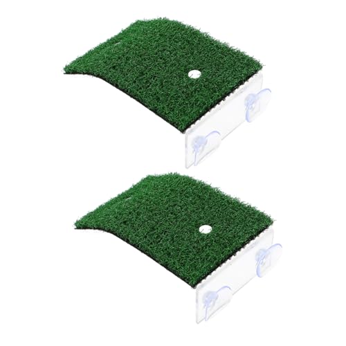 PRETYZOOM Schildkröten-Rampe Sonnendock Simulationsgras Acryl Für Dauerhaften Gebrauch PRETYZOOM Schildkröten-Rampe Sonnendock Simulationsgras Acryl Für Dauerhaften Gebrauch von PRETYZOOM
