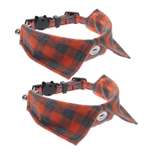 PRETYZOOM 2st Verstellbares Katzenhalsband Glockenhalsbänder Für Cartoon-Katzen Abreißbare Kätzchenhalsbänder Kleine Hundeschleifen Halsband Für Kleine Hunde Tuch Niedlich Kettenblatt PRETYZOOM 2st Verstellbares Katzenhalsband Glockenhalsbänder Für Cartoon-Katzen Abreißbare Kätzchenhalsbänder Kleine Hundeschleifen Halsband Für Kleine Hunde Tuch Niedlich Kettenblatt von PRETYZOOM