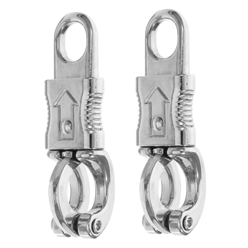 PRETYZOOM 2stücke Schnellverschlusskarabinerhaken Paracord Seilclips Outdoor Seilhaken Mit Befestigung Für Pferderennen-Training Und Reitanwendungen von PRETYZOOM