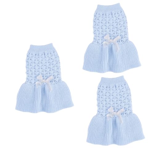 PRETYZOOM 3 Stück Schicke Zweibeinige Haustierkleidung Für Hunde Und Katzen Frühlingspullover Kleid Für Den Alltag PRETYZOOM 3 Stück Schicke Zweibeinige Haustierkleidung Für Hunde Und Katzen Frühlingspullover Kleid Für Den Alltag von PRETYZOOM