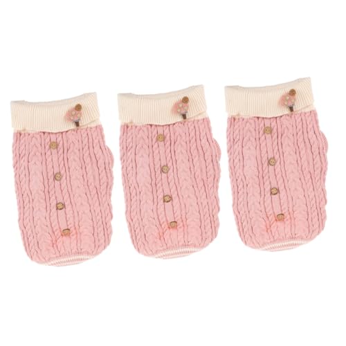 PRETYZOOM 3-teiliges Hundekostüm Haustierpullover Warmes Haustier Hält Warmes Kleidungsstück Für Den Täglichen Gebrauch PRETYZOOM 3-teiliges Hundekostüm Haustierpullover Warmes Haustier Hält Warmes Kleidungsstück Für Den Täglichen Gebrauch von PRETYZOOM