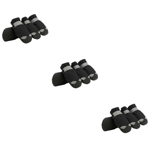 PRETYZOOM 3 Sätze Haustier wasserdichte Schuhe Nicht-Haustier-Booties Hundestiefel Haustier Booties Pfotenschutz Für Welpen Hund Anti-rutsch-Sohle Hundeschuhe Haustierschuhe Nylon rutschfest PRETYZOOM 3 Sätze Haustier wasserdichte Schuhe Nicht-Haustier-Booties Hundestiefel Haustier Booties Pfotenschutz Für Welpen Hund Anti-rutsch-Sohle Hundeschuhe Haustierschuhe Nylon rutschfest von PRETYZOOM