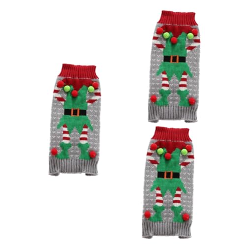PRETYZOOM 3St Hundepullover Winterkleidung für Katzen Cosplay-Kleid Clown Kleider Weihnachtspullover Weihnachtskleidung für Haustiere Weihnachten Hundekleidung Mantel Weihnachtstuch Urlaub PRETYZOOM 3St Hundepullover Winterkleidung für Katzen Cosplay-Kleid Clown Kleider Weihnachtspullover Weihnachtskleidung für Haustiere Weihnachten Hundekleidung Mantel Weihnachtstuch Urlaub von PRETYZOOM