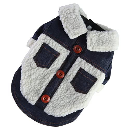 PRETYZOOM 3st Kleidung Für Haustiere Kleine Hundejacke Denim-Hunde-Hoodie Winterjacke Atmungsaktive Hundekleidung Entzückendes Hundekleid Hundemäntel Haustier Hund Haustierzubehör Polyester PRETYZOOM 3st Kleidung Für Haustiere Kleine Hundejacke Denim-Hunde-Hoodie Winterjacke Atmungsaktive Hundekleidung Entzückendes Hundekleid Hundemäntel Haustier Hund Haustierzubehör Polyester von PRETYZOOM