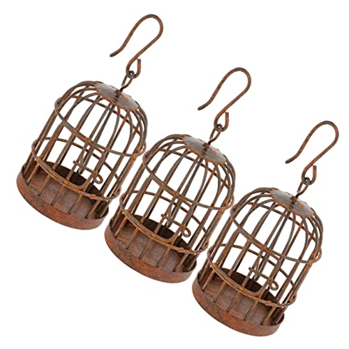 PRETYZOOM 3 Stücke Miniatur Vogelkäfig Für Dekoration Vogel Käfig Garten Käfig Dekoration PRETYZOOM 3 Stücke Miniatur Vogelkäfig Für Dekoration Vogel Käfig Garten Käfig Dekoration von PRETYZOOM
