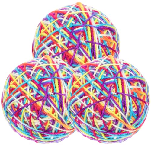 PRETYZOOM 3st Katzenspielzeugball Kätzchen Zubehör Kätzchen Spielzeug Kleine Katzenkugeln Kompaktes Kätzchenspielzeug Kleines Katzenspielzeug Katzenversorgung Haushalt Schaum Wollknäuel PRETYZOOM 3st Katzenspielzeugball Kätzchen Zubehör Kätzchen Spielzeug Kleine Katzenkugeln Kompaktes Kätzchenspielzeug Kleines Katzenspielzeug Katzenversorgung Haushalt Schaum Wollknäuel von PRETYZOOM